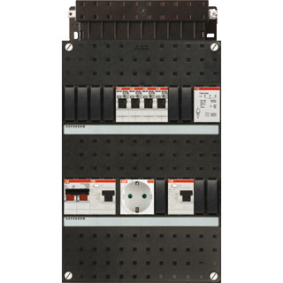 Abb 4X achter 2X 30ma+t+hs+1xwcd 1-F installatiekast