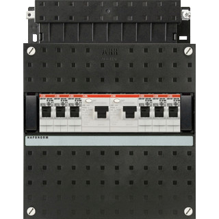 Abb 6X achter 2x30ma 1-F installatiekast