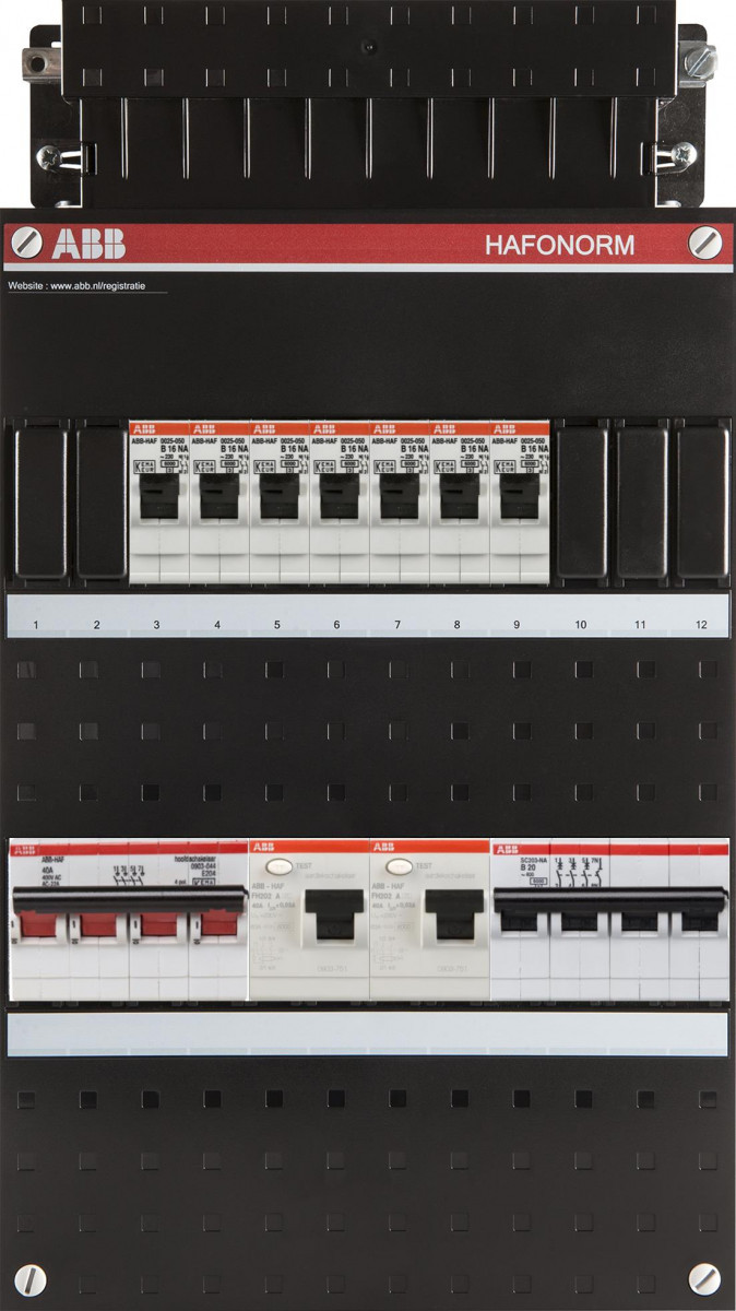 Abb 7X achter 2X 30ma+hs,+D 3-fasen