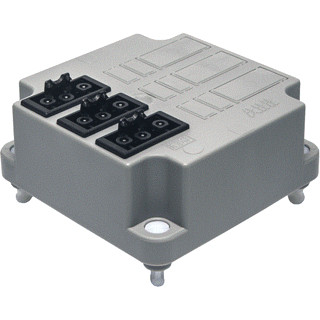 Abb Connectordeksel met adels GST connecto 3x3 polig+bedrading