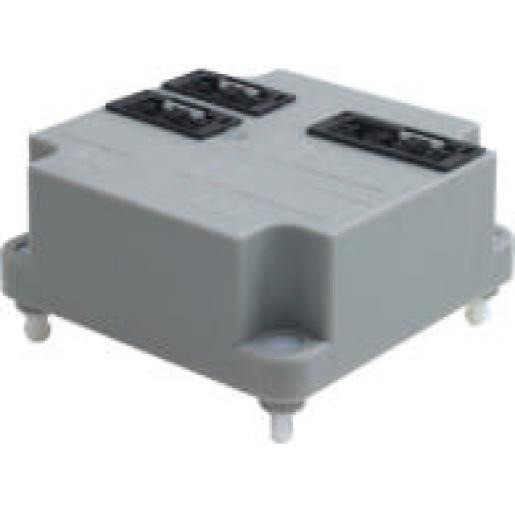 Abb Connectordeksel met winsta 2x3+1x4p+aansluitdraden