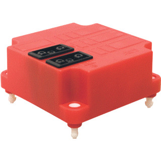 ABB HAF DEKSEL 2X3P ROOD AANSL.DR