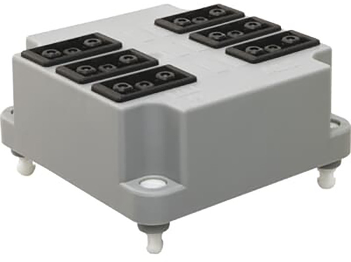 ABB HAF Hafobox Connectordeksel, 6 X 3P