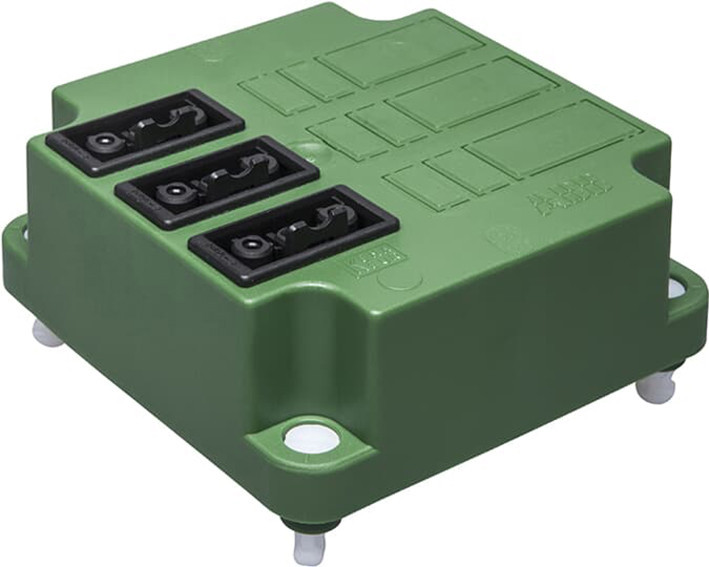 ABB HAF Hafobox Connectordeksel Met GST, kleur groen 3x3p wieland, incl. aansluitdraad
