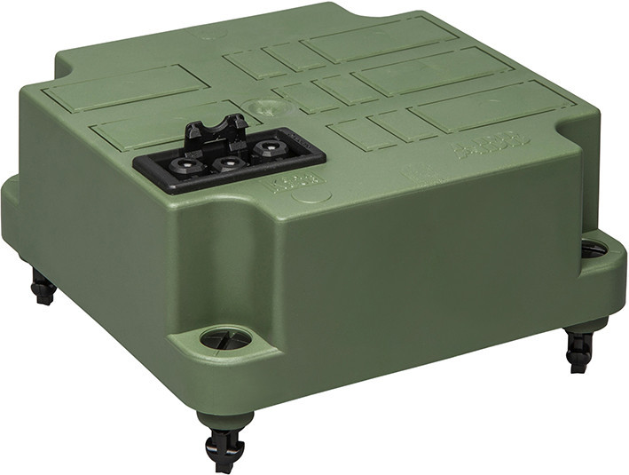ABB HAF Hafobox Deksel 3640 groen met GST18 connector 1x3-P gerecycled kunststof