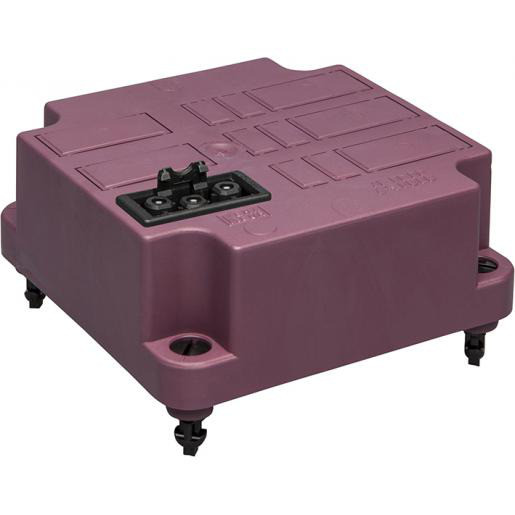 Abb Deksel 3640 rood met GST18 connector 1x3-P + aansluitdraden gerecycled kunststof
