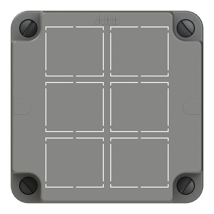ABB HAF Hafobox Deksel 3640 uitbreekpoorten data 6 X uitbreekpoortdata gerecycled kuns