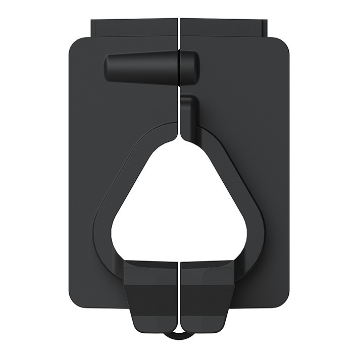 ABB HAF Hafobox Kabelinvoer Deelbaar voor cat kabel icm kabeldoos 3640 zwart