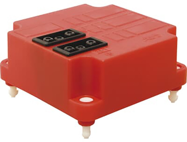 ABB HAF Hafobox Rood Connectordeksel, 2 X 3P, incl. aansluitdraden