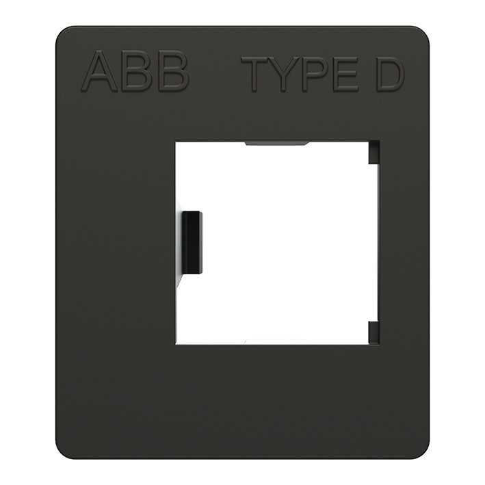 ABB HAF Hafobox Data Adapter rastermaat 15,4 X 15,4 te gebruiken in 3640 datadeksel
