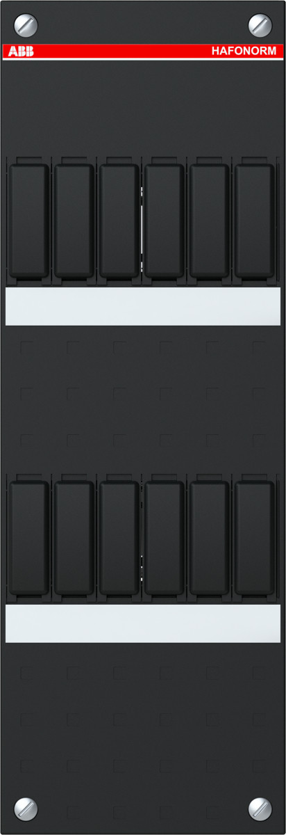 ABB HAF Hafonorm Lege Kast 110 X 330 voorzien van 3 fase busboard