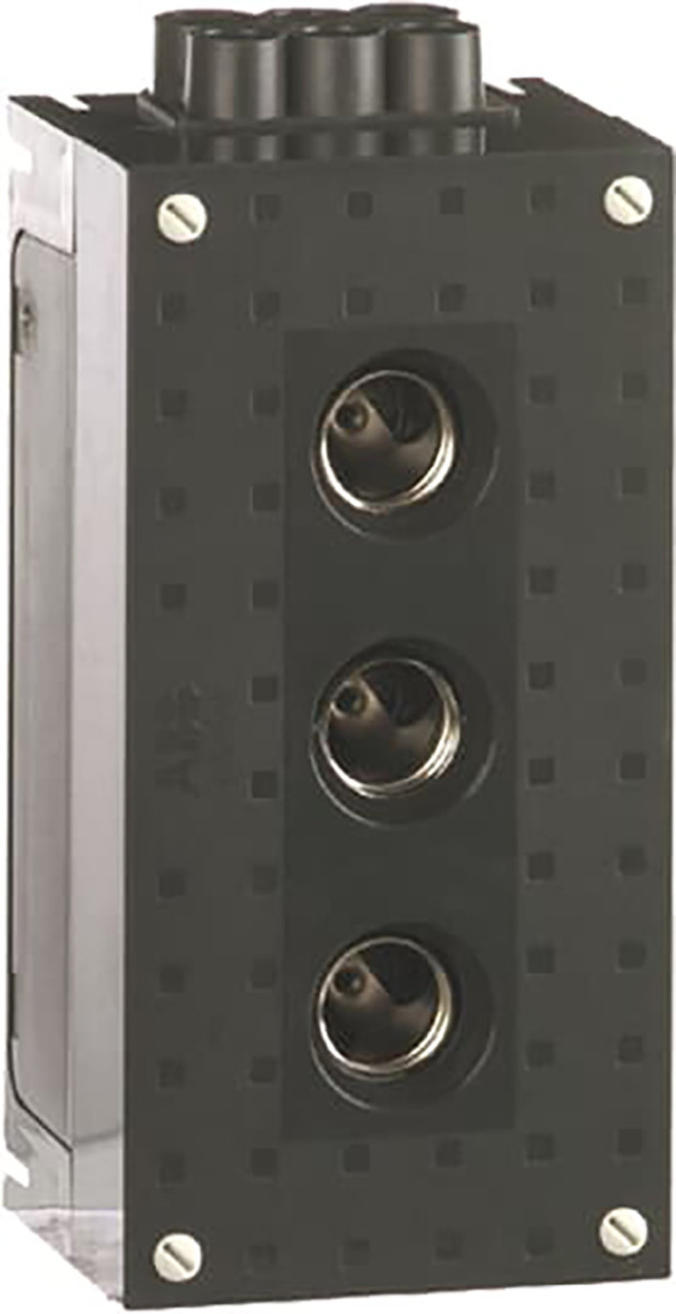 ABB HAF Hafonorm Schroefpatroonhouders 1 X (3 X 25 a) veilighedenkast