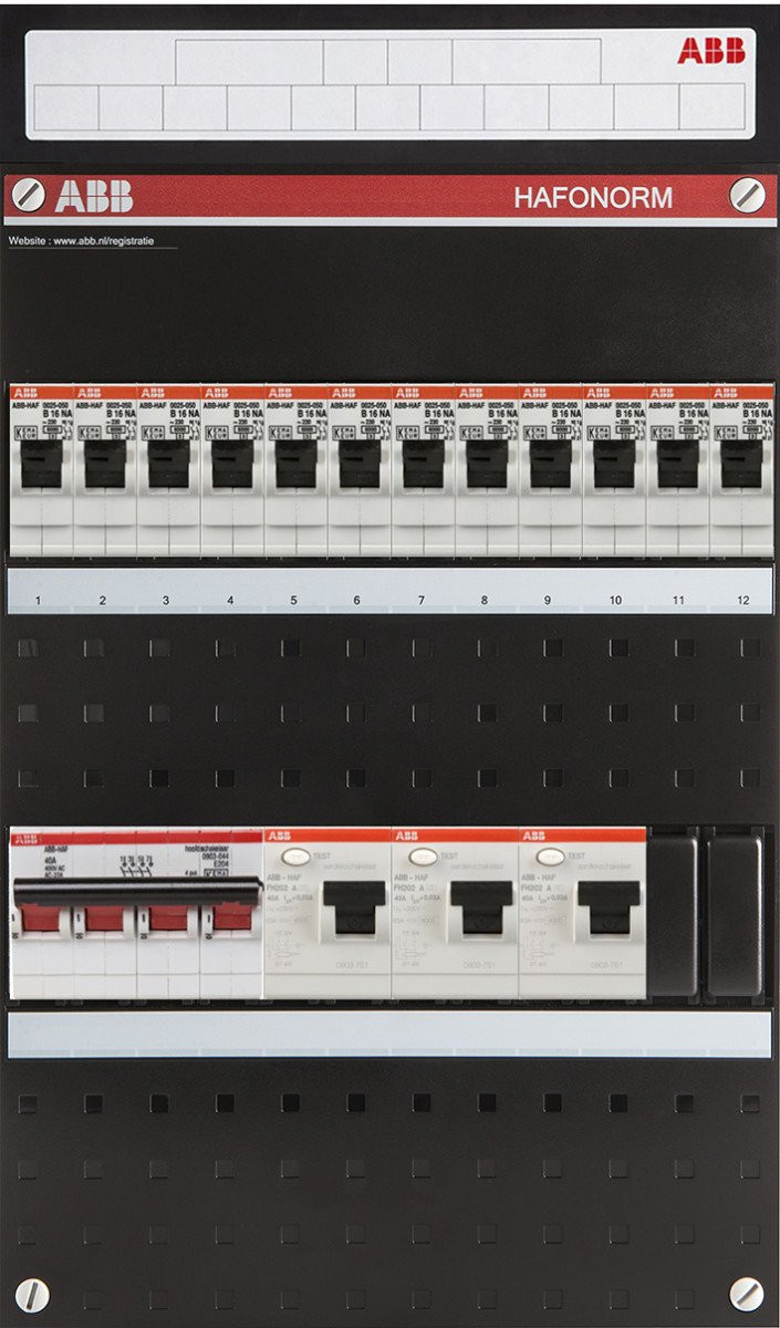 ABB HAF INSTALLKST 12GR 3AL 2P