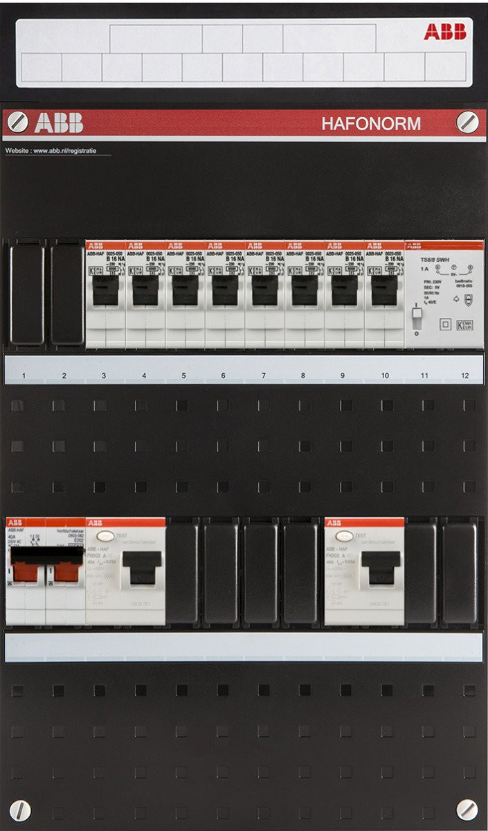 ABB HAF INSTALLKST 8GR 2AL 2P