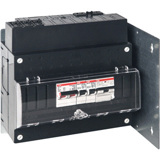 Abb Keukenverdeler hoofdschaklaar 1-fase 2X flexomaat 16a 1X comfomaat 16a