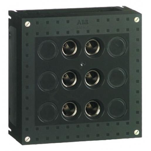 Abb Schroefpatroonhouders 2x(3x25) veilighedenkast