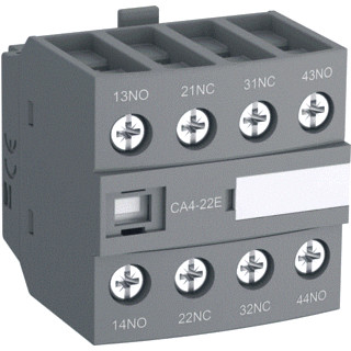 Abb Hulpcontact frontmontage 4blok 4no TBV magneetschakelaar af26 af38..-30-