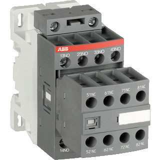 Abb Hulpmagneetschakelaar 4no+4nc spoel code 14 groot spanningsbereik