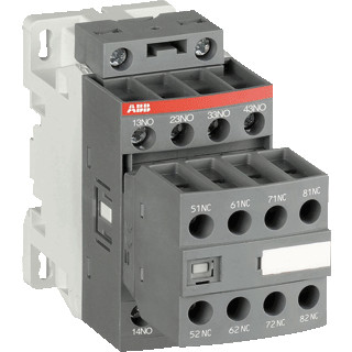 Abb Hulpmagneetschakelaar 7no+1nc met laag spoelvermogen V PLC aansturi