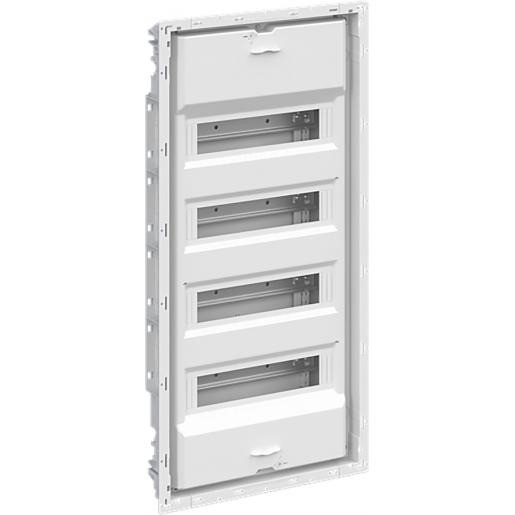Abb Inbouwverdeler zonder sierlijst en deur "basic" 48M 4-rijen N/pe
