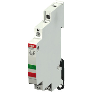 Abb Indicatielamp met 2 led groen-rood 12-48vac