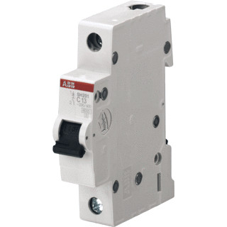 Abb System pro M compact installatieautomaat C karakteristiek 10a 1P 1 beveiligd 1te