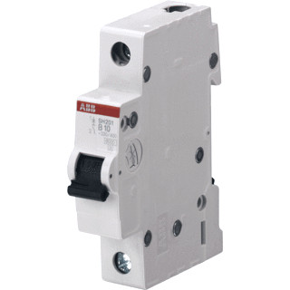 Abb System pro M compact installatieautomaat B karakteristiek 6a 1P 1 beveiligd 1te