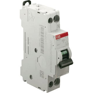 Abb System pro M compact installatieautomaat C karakteristiek 2a 2P 1 beveiligd incl nul 1te
