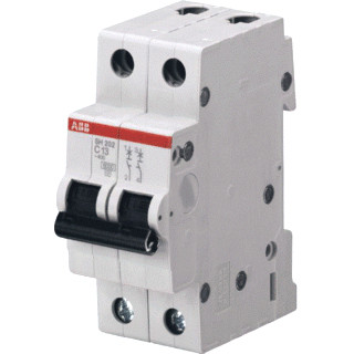Abb System pro M compact installatieautomaat C karakteristiek 16a 2P 2 beveiligd 2te