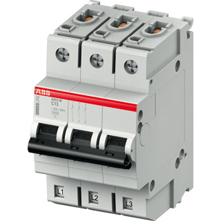 Abb Smissline-S installatieautomaat C karakteristiek 32a 3P 3 beveiligd 3,09te