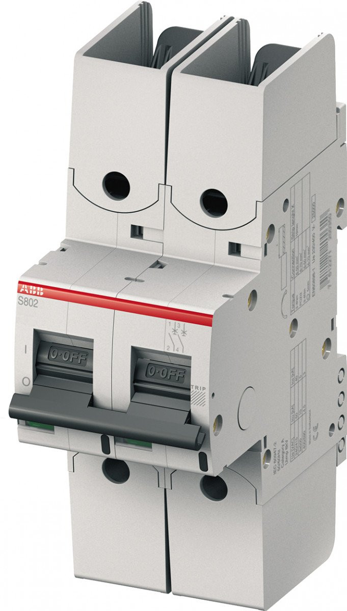 Abb System pro M compact installatieautomaat B karakteristiek 20a 2P 2 beveiligd 35te