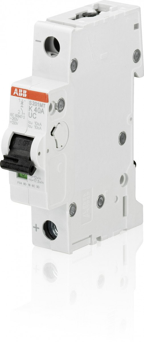 Abb S200MT uc installatieautomaat K karakteristiek 0,5a 1P 1 beveiligd 17,5te