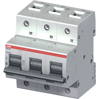 Abb System pro M compact installatieautomaat B karakteristiek 40a 3P 3 beveiligd 3te