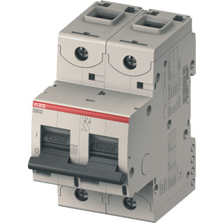 Abb System pro M compact installatieautomaat Z karakteristiek 80a 2P 2 beveiligd 3te