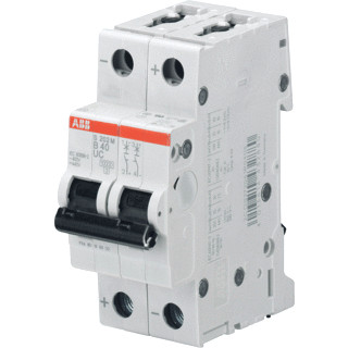 Abb System pro M compact installatieautomaat C karakteristiek 25a 2P 2 beveiligd 2te