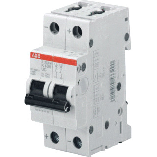 Abb System pro M compact installatieautomaat Z karakteristiek 3a 2P 2 beveiligd 2te