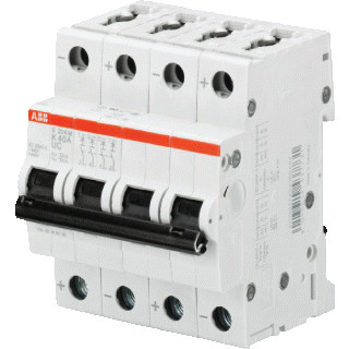 Abb System pro M compact installatieautomaat K karakteristiek 0,2a 4P 4 beveiligd 4te