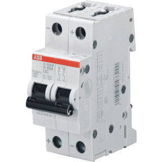 Abb System pro M compact installatieautomaat K karakteristiek 6a 2P 2 beveiligd 2te
