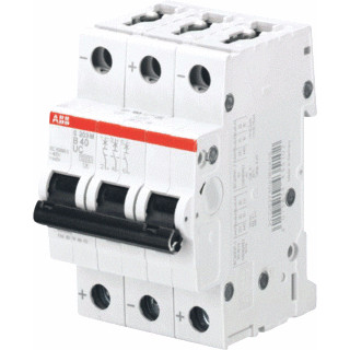 Abb System pro M compact installatieautomaat B karakteristiek 16a 3P 3 beveiligd 3te