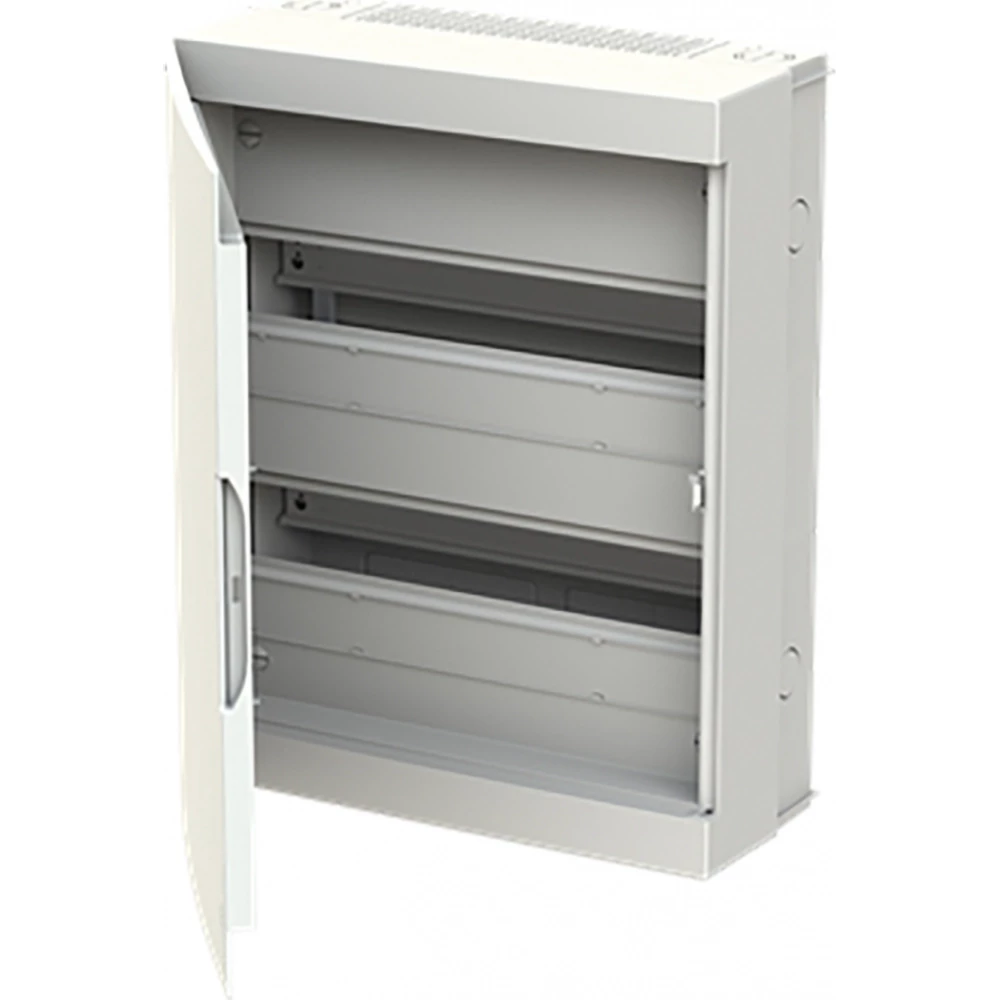 Abb Installatiekast 36M 2R met blinddeur ral9010