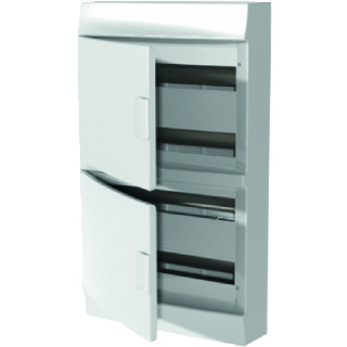 Abb Mistral installatiekast leeg (vloer) ip41 kunststof 18 module