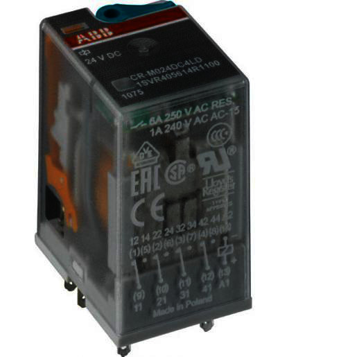 Abb Insteek relais a1-a2=110vdc 2 C/O 250V/12a