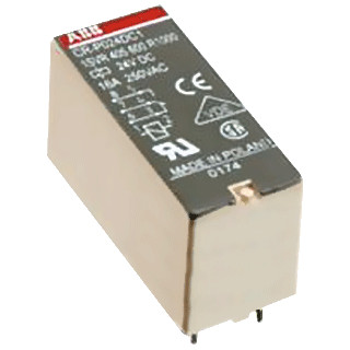 Abb Insteek relais a1-a2=12vdc 2 C/O 250V/8a