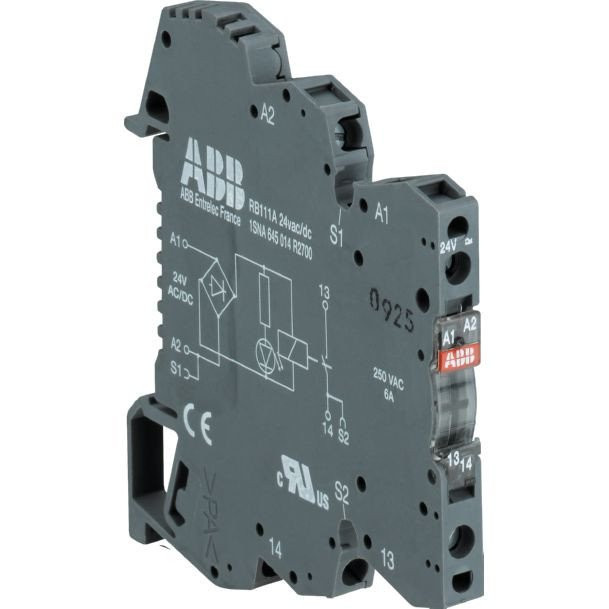 Abb Interface relais R600 24 V acdc 1 no,