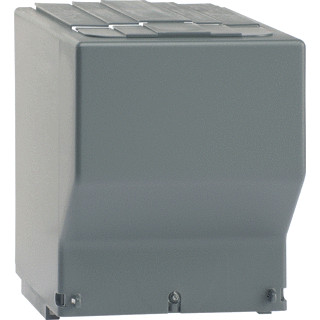 Abb Klem afschermkap lang voor 4P ot2000..ot2500 kunststof ip3x