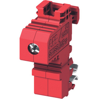 Abb Klem max 160a 10MM2 smissline voor hulprail voeding en uitgang