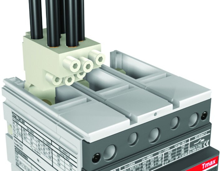 Abb Koperwerk aansluitingen voor tmax T5 kabelaansl.cual 6x50 MM2 set van