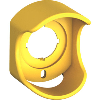 Abb Kraag compact serie beschermring geel