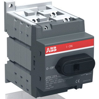 Abb Ot-serie lastscheider ip20 4P 25a
