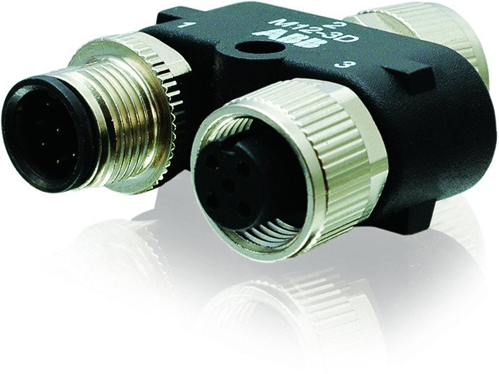 Abb M12 Y-connector